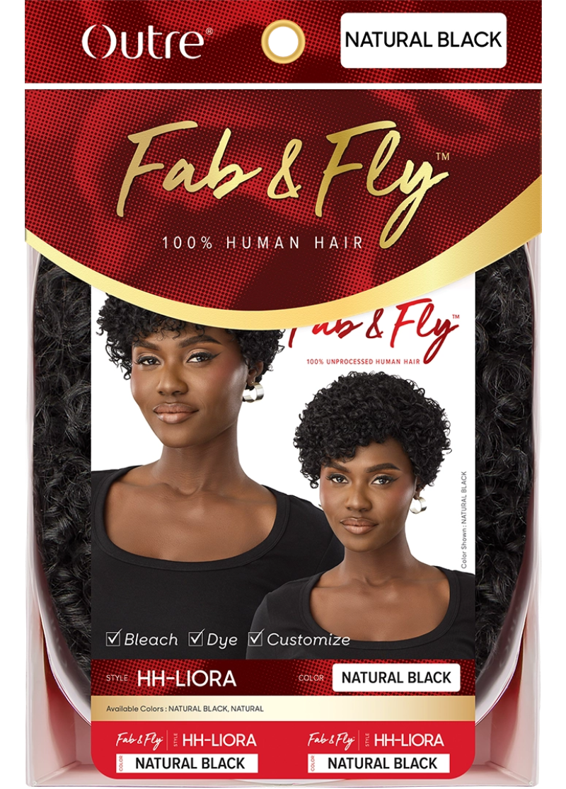 Outre Fab & Fly 100% Unprocessed Human Hair Full Wig LIORA