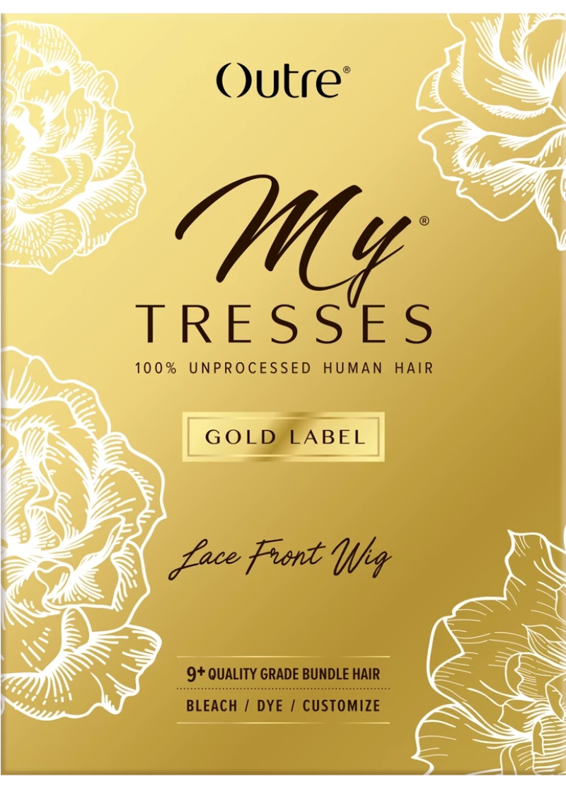 Outre My Tresses Gold Label 100% Unprocessed Human Hair Lace Front Wig Inej