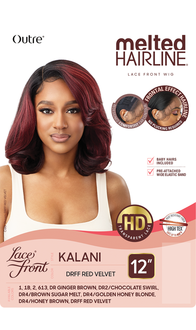 Outre Synthetic Melted Hairline HD Lace Front Wig KALANI (discount applied)