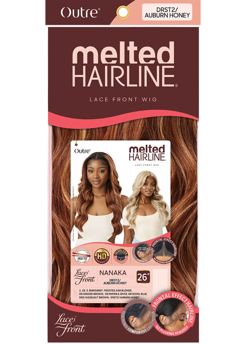 Outre Melted Hairline Glueless HD Transparent Lace Front Wig NANAKA 26"