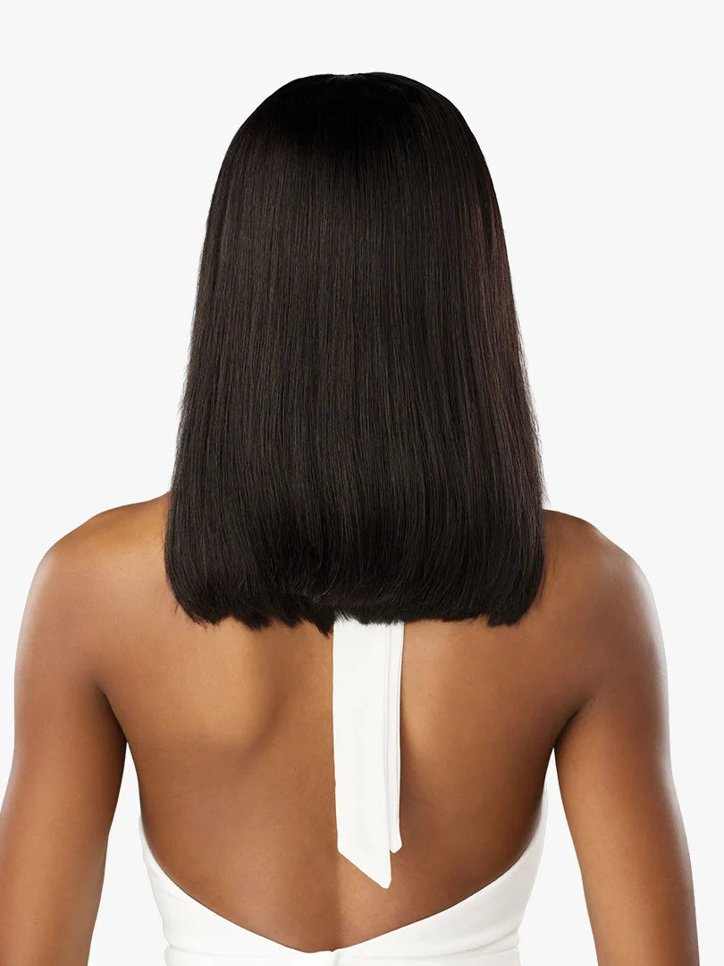 Sensationnel Pearlish Virgin Remy Human Hair 15A Glueless HD 13x4 Lace Frontal Wig STRAIGHT 16"