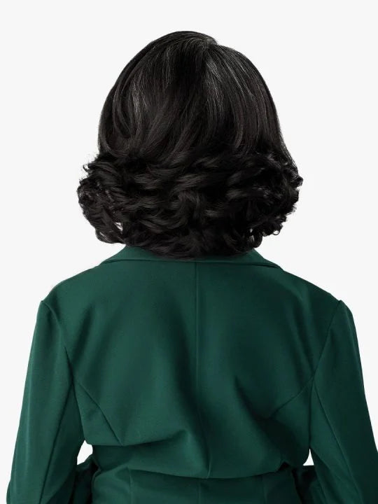 Sensationnel Bare Lace Platinum Glow Glueless Human Hair Blend 13x6 Hand-Made Lace Front Wig ADELINE