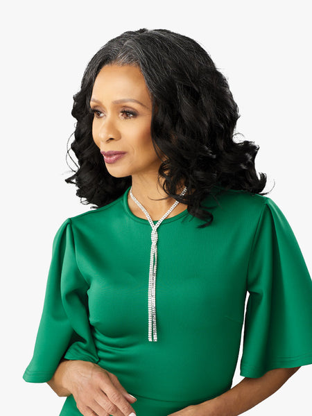 Sensationnel Bare Lace Platinum Glow Glueless 13x6 Lace Frontal Wig CORALINE