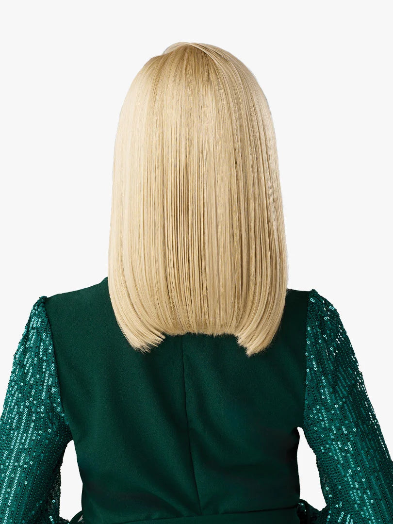 Sensationnel Bare Lace Platinum Glow Glueless Human Hair Blend 13x6 Hand-Made Lace Front Wig EMMELINE