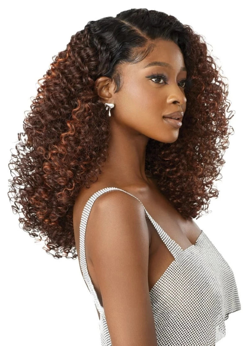 Outre Melted Hairline Swirlista Glueless 5" Deep Parting HD Lace Front Wig SWIRL 103