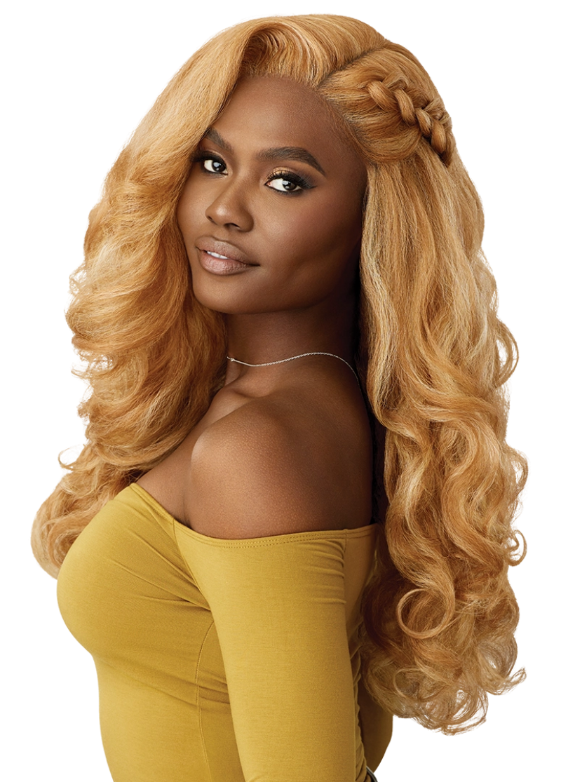 Outre Melted Hairline Kinky Soft Edges Glueless HD Lace Front Wig KINKYSOFT 6