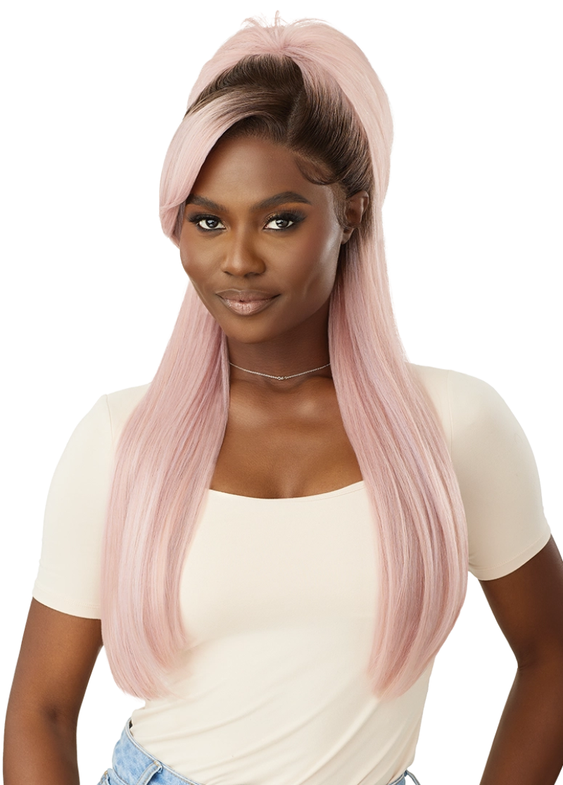 Outre Melted Hairline Glueless HD Transparent Lace Front Wig ASHER 26"