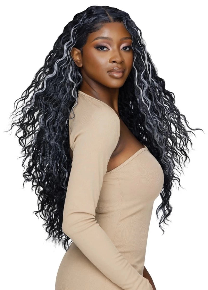 Outre Melted Hairline Synthetic Glueless HD Lace Front Wig LEA