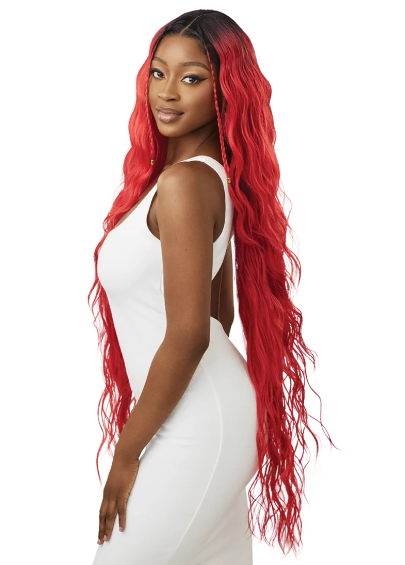 Outre Melted Hairline Glueless HD Lace Front Wig LORENZA 40"