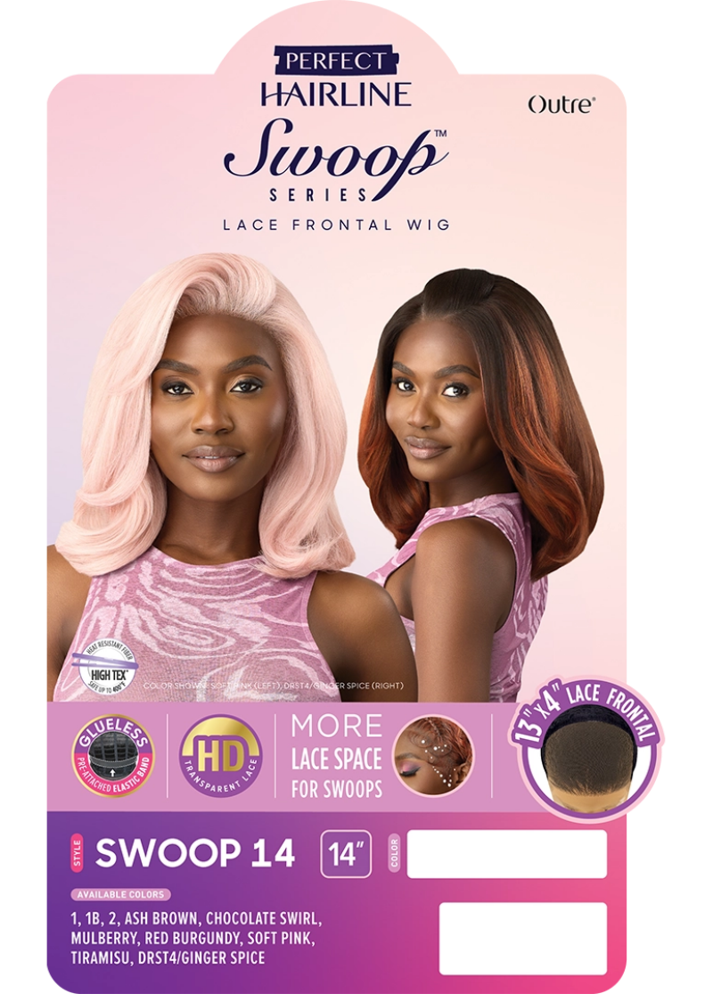 Outre Perfect Hairline Swoop Glueless 13x4 HD Lace Frontal Wig SWOOP 14