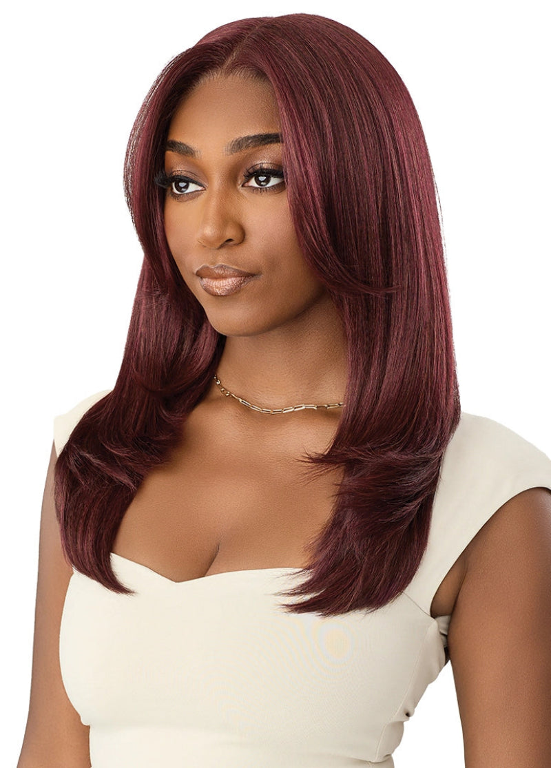 Outre Melted Hairline Glueless HD Lace Part Front Wig MH 135