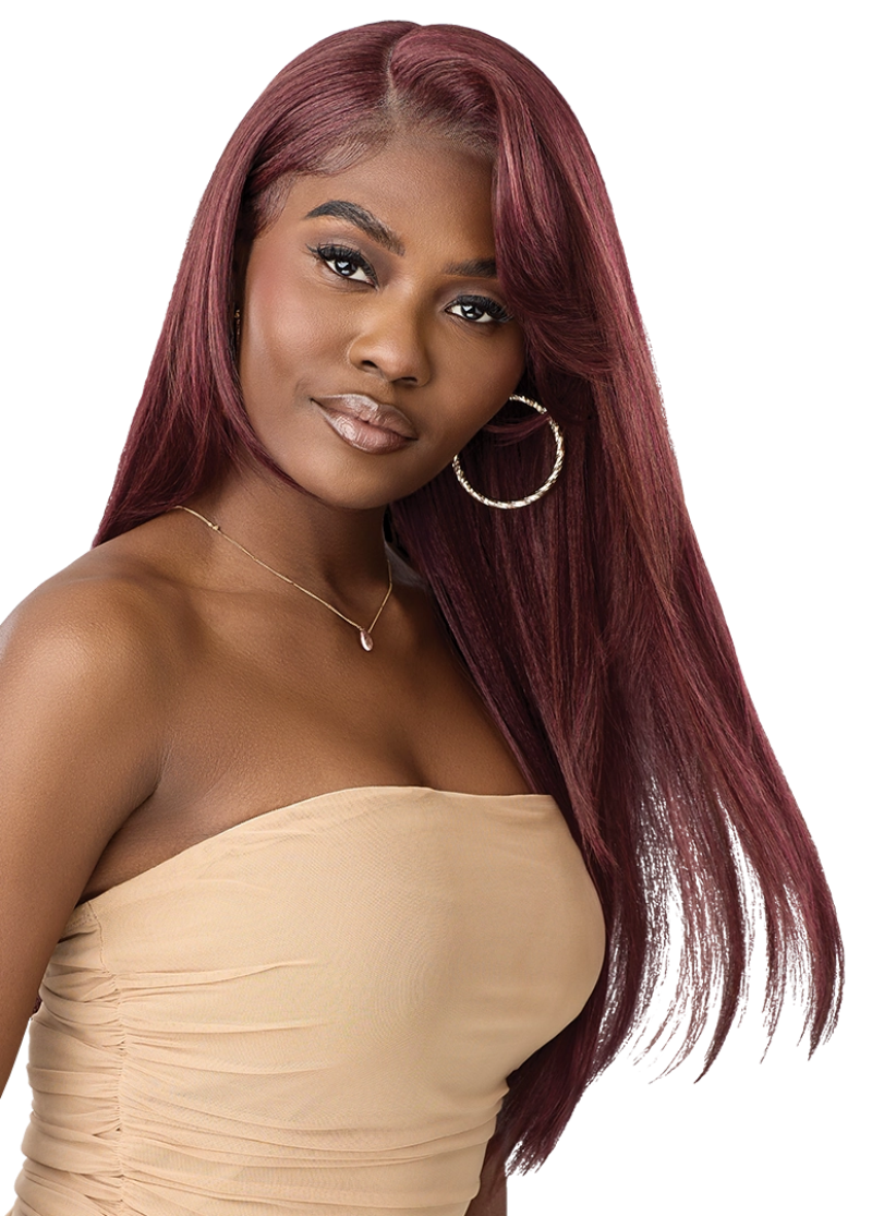 Outre Melted Hairline Glueless HD Transparent Lace Front Wig MH 143