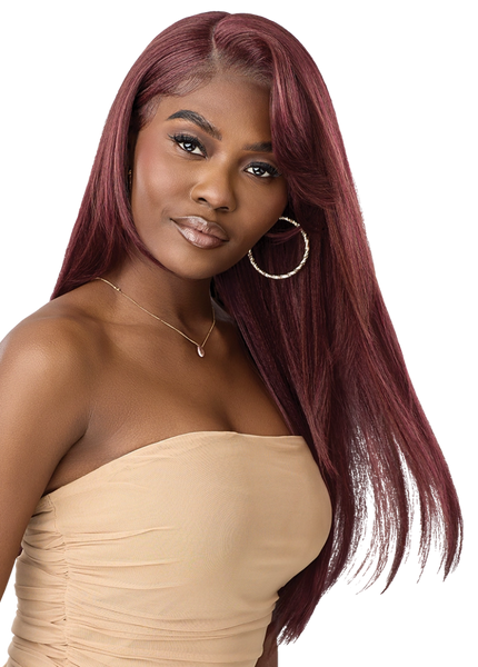Outre Melted Hairline Glueless HD Transparent Lace Front Wig MH 143