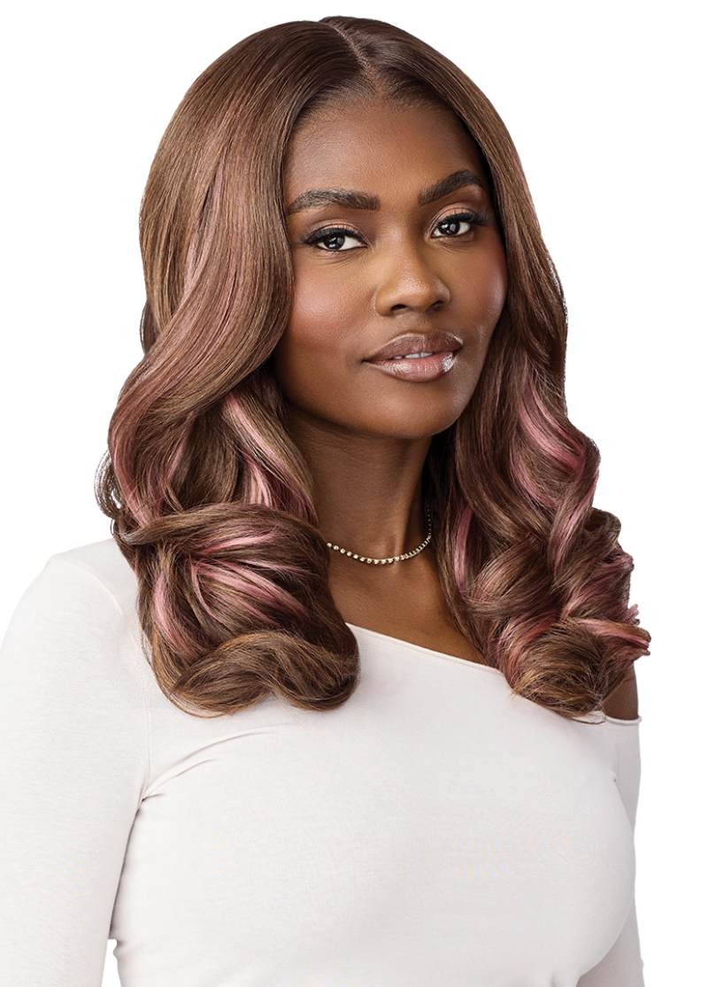 Outre Melted Hairline Glueless HD Transparent Lace Front Wig MH 147