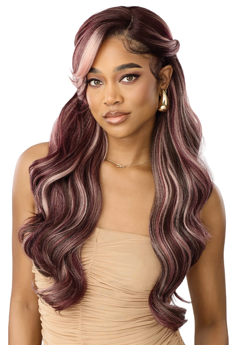 Outre Melted Hairline Glueless HD Transparent Lace Front Wig MH 151