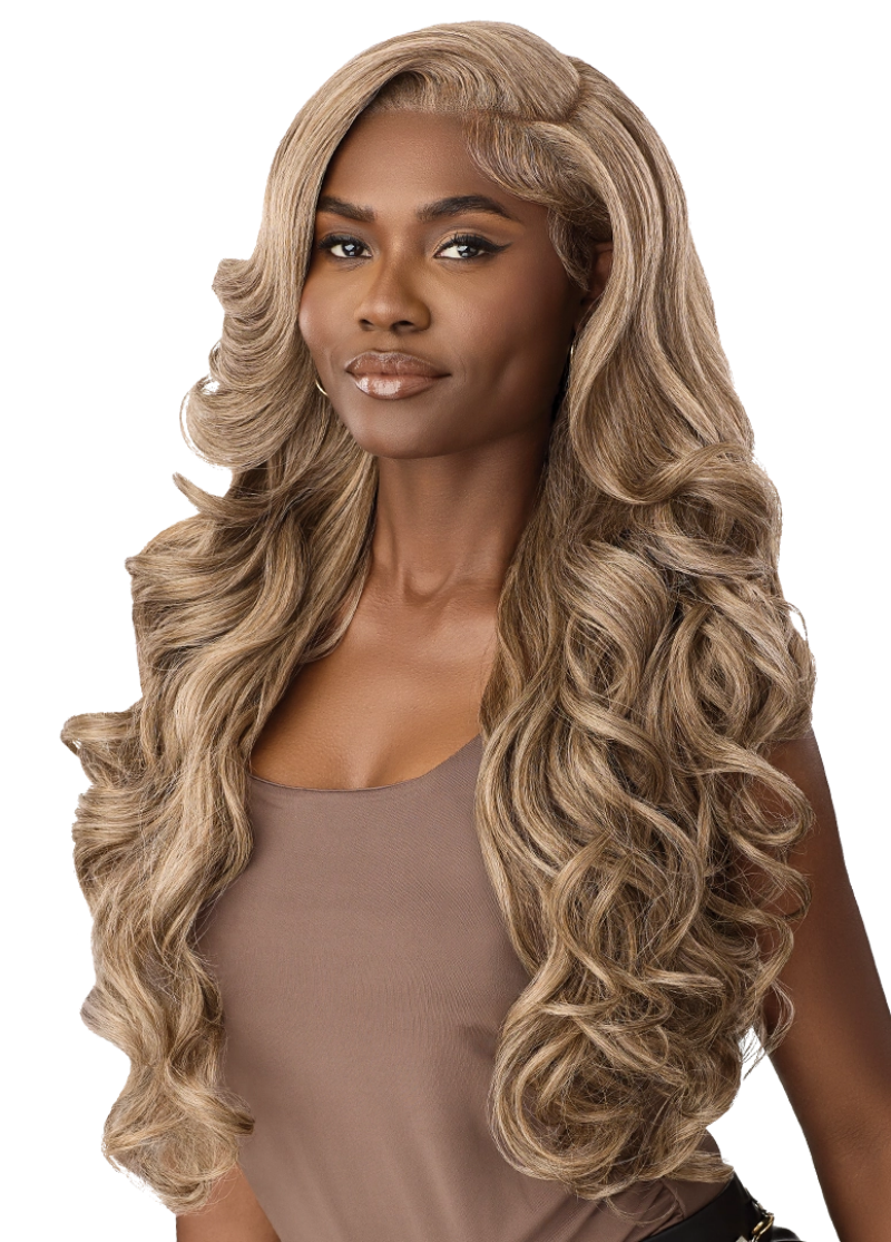 Outre Melted Hairline Trucurve Glueless HD Deep C-Part Lace Wig TRUCURVE 4