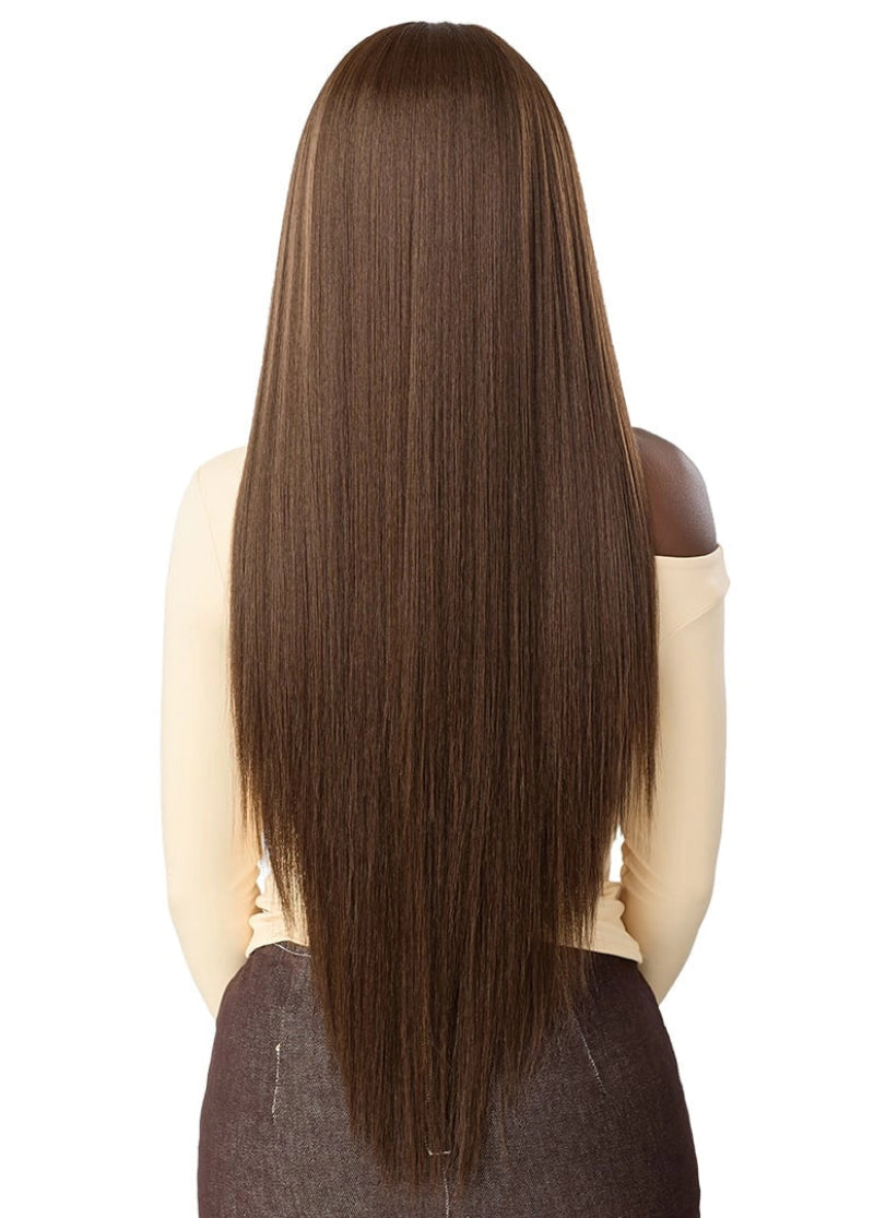 Outre Perfect Haiarline Nueblend Human Hair Blend Glueless Flex-Lace 13x6 Lace Frontal Wig STRAIGHT 34"