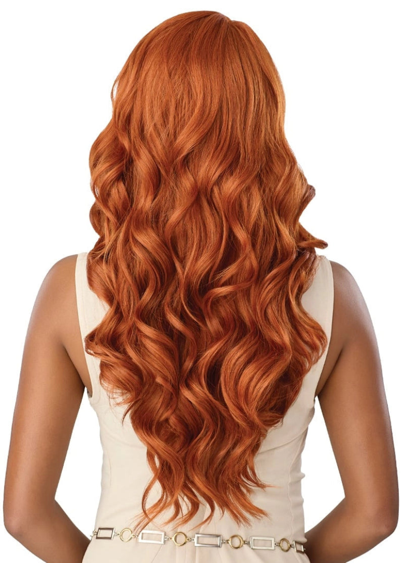 Outre Perfect Hairline Nueblend Human Hair Blend Glueless Flex-Lace 13x6 Lace Frontal Wig BODY WAVE 24"