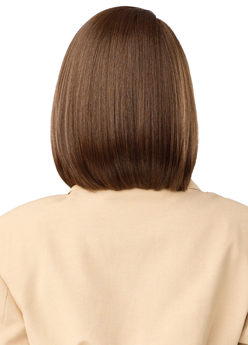 Outre Perfect Hairline Nueblend Human Hair Blend 13X6" Lace Front Wig STRAIGHT BOB 12"