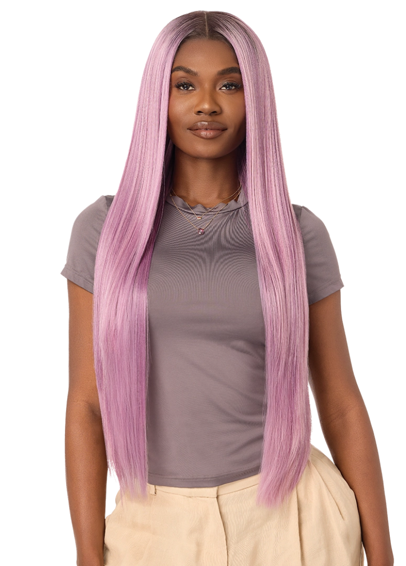 Outre Perfect Hairline On Vybes Glueless HD 13x6 Lace Frontal Wig ONVYBE 5