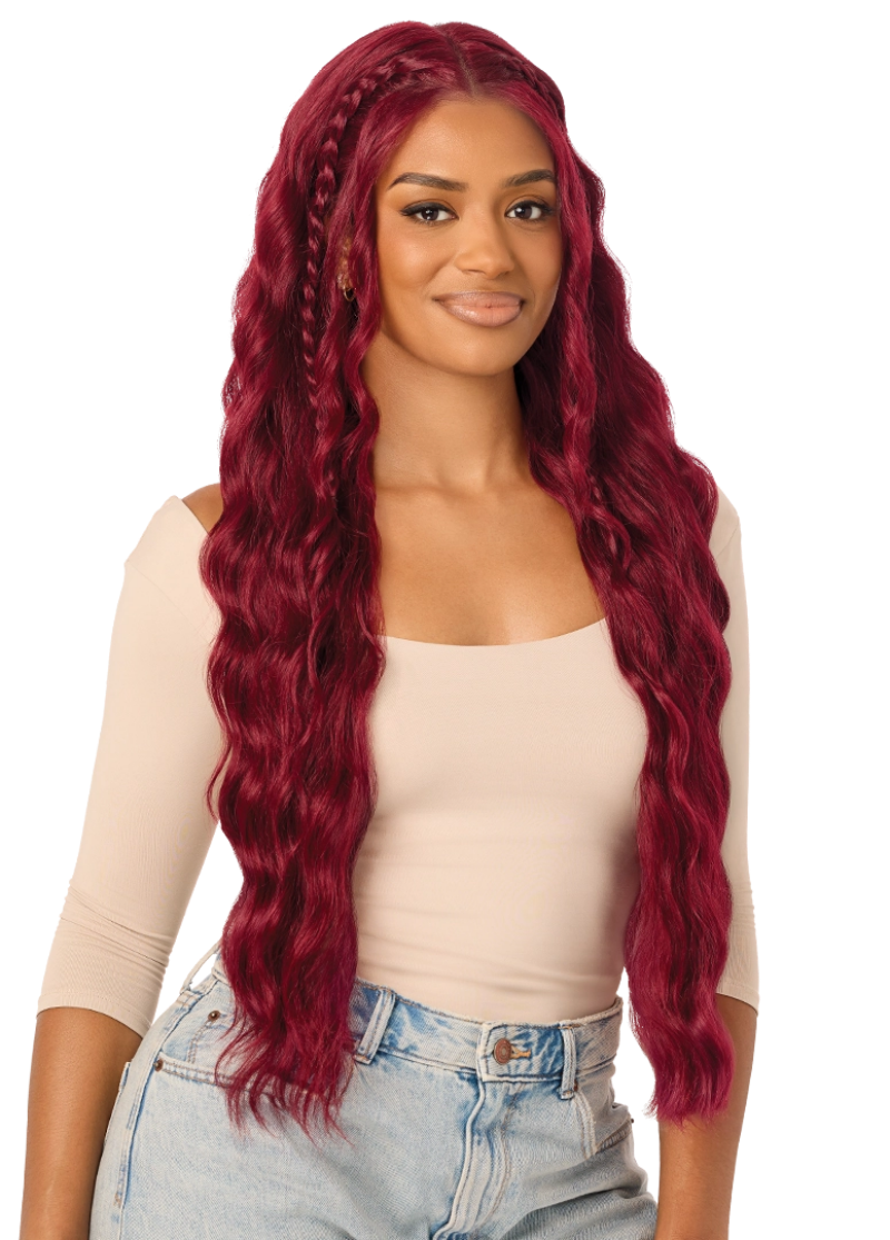 Outre Melted Hairline Glueless HD Deep Lace Part Wig MH 124