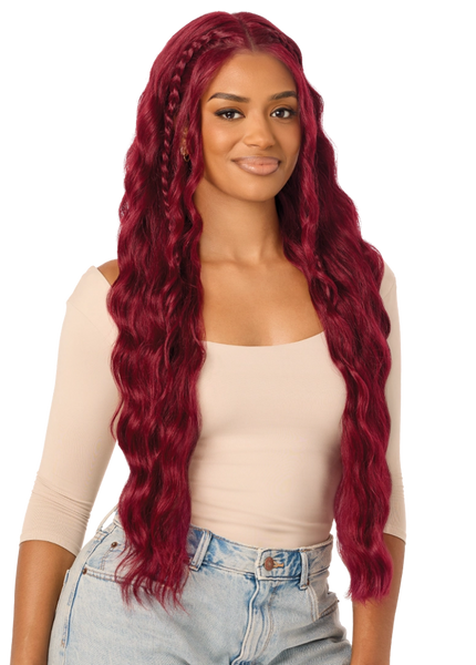 Outre Melted Hairline Glueless HD Deep Lace Part Wig MH 124