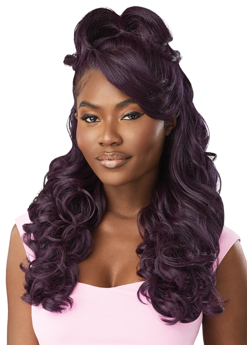 Outre Perfect Hairline Swoop Series Glueless 5" Deep Y-Part HD Lace Front Wig Y-PART 204