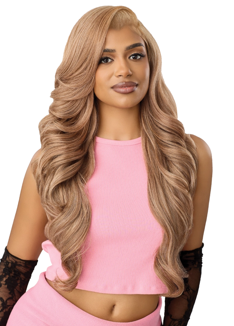 Outre True Frontal Perfect Hairline Glueless 13x6 HD Pre-Shaped Lace Frontal Wig PEAK 719