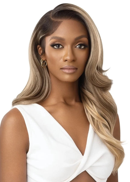 Outre Perfect Hairline Glueless Synthetic Hair 13X6 HD Lace Front Wig Faris