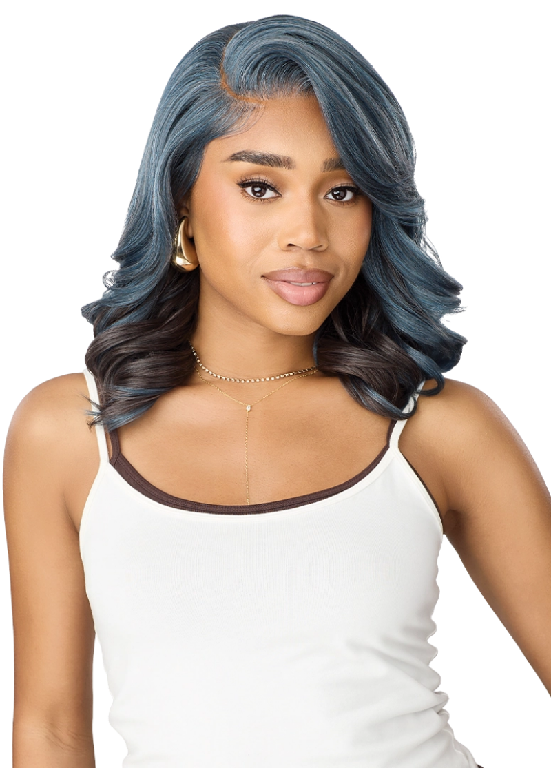 Outre Perfect Hairline OnVybes Glueless 13x6 HD Transparent Lace Front Wig ONVYBE 16