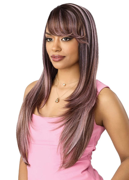 Outre Perfect Hairline Swoop Y-Part Glueless HD 5" Deep Lace Part Wig Y-PART 211