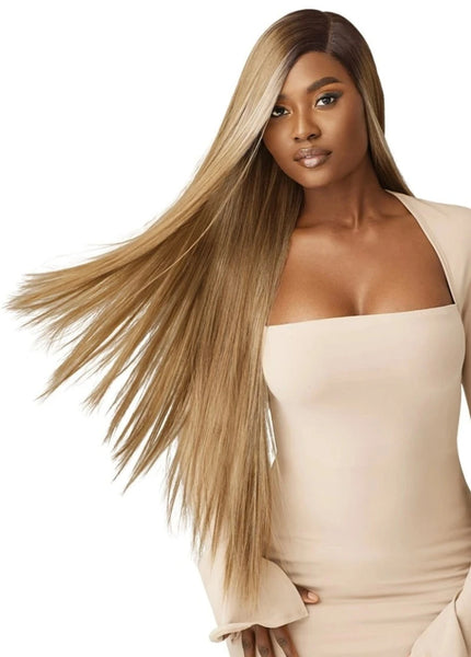 Outre SleekLay Glueless Synthetic Deep C-Part HD Lace Front Wig KORAI