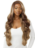 Outre SleekLay Glueless Synthetic 5 Deep Parting HD Lace Front Wig KIMARI