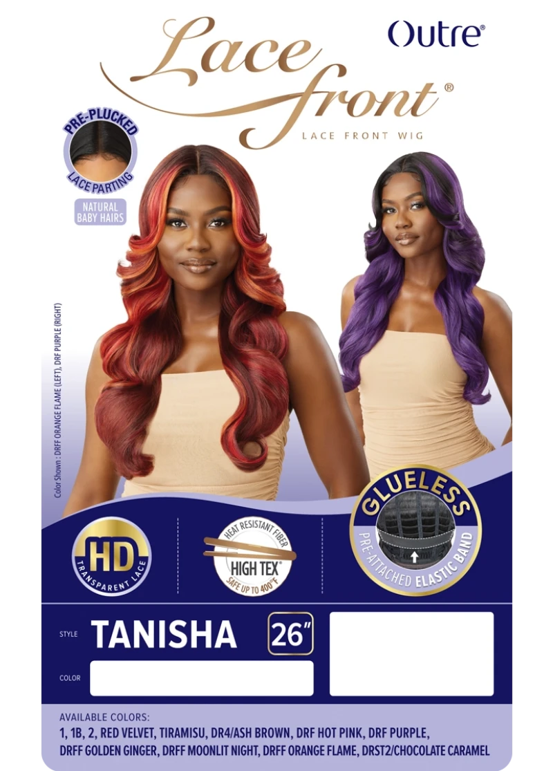 Outre Glueless Synthetic Pre-Plucked HD Lace Front Wig TANISHA