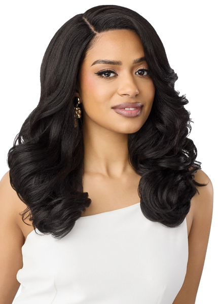 Outre Lace Front Glueless HD Transparent Lace Front Wig AMROSE