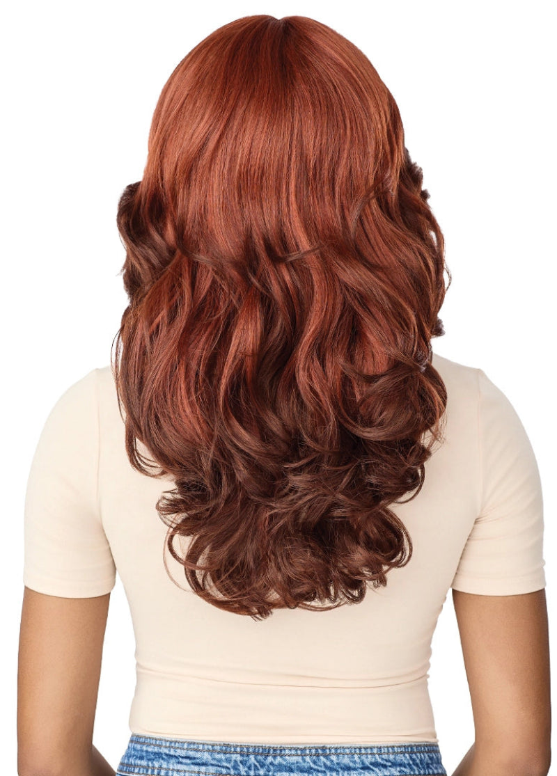 Outre Lace Front Glueless HD Transparent Lace Front Wig BELLISSA