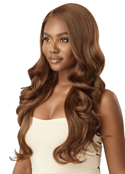 Outre Glueless Synthetic 5" Deep Parting HD Lace Front Wig DOVE