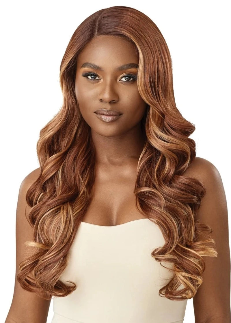 Outre Glueless Synthetic 5" Deep Parting HD Lace Front Wig DOVE