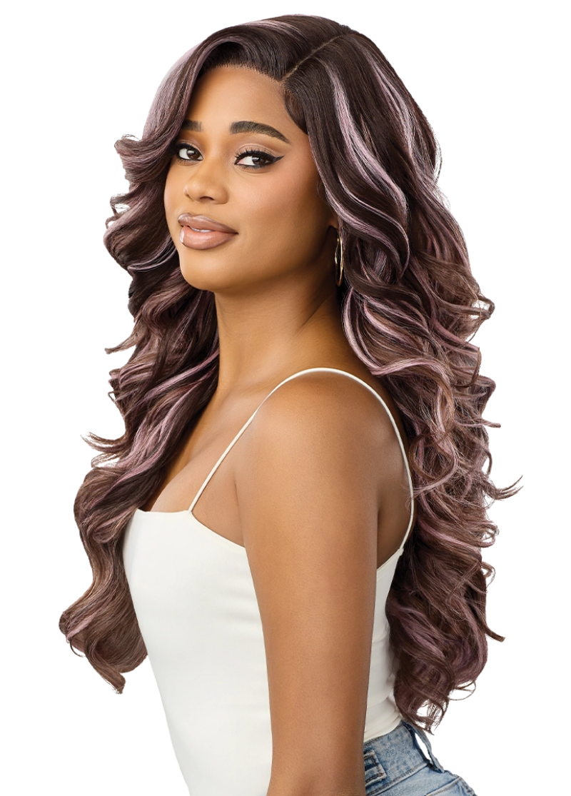 Outre Lace Front Glueless Pre-Plucked HD 5" Deep Lace Part Wig EVERLINE