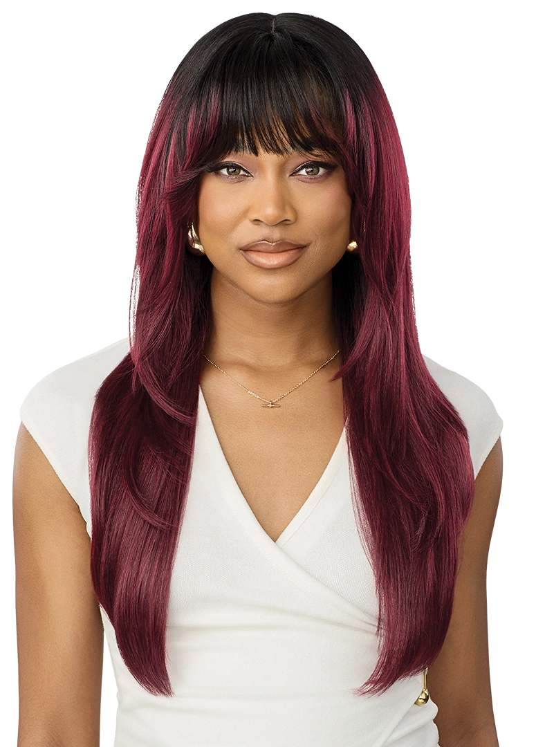 Outre Lace Front Glueless HD Transparent Lace Front Wig LAURELLA