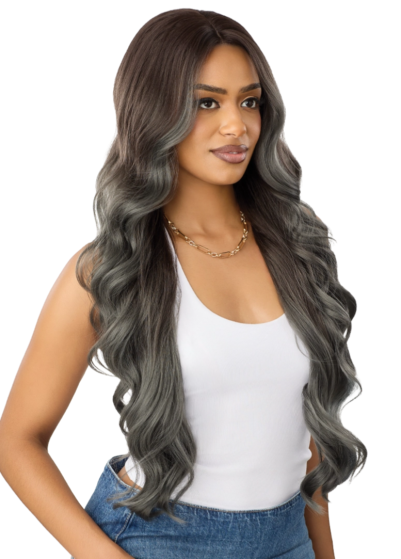 Outre Lace Front Glueless Pre-Plucked HD 5" Deep Lace Part Wig OCEANA