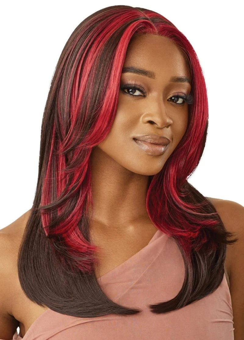 Outre Glueless Synthetic Pre-Plucked HD Lace Front Wig Tyler