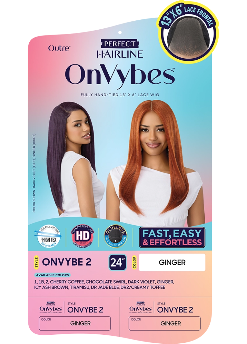 Outre Perfect Hairline Glueless HD 13x6 Lace Frontal Wig ONVYBES 2