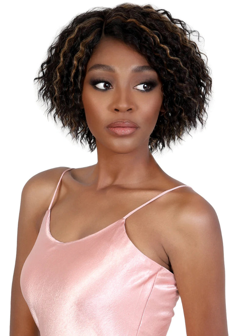 Motown Tress Persian 100% Virgin Remy Human Hair Deep Part Lace Wig HPDP.LIV