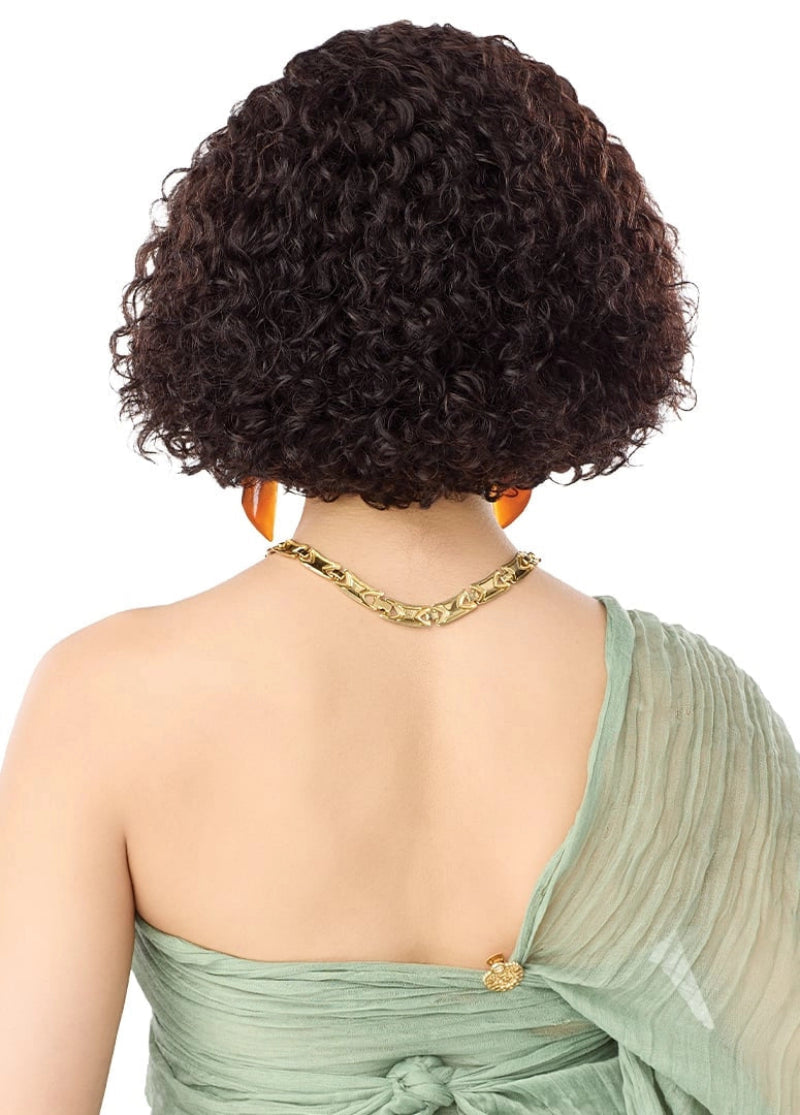Outre EverRoot 100% Unprocessed Human Hair Half Wig SPANISH WAVES 10"