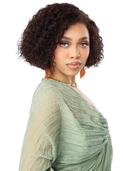 Outre EverRoot 100% Unprocessed Human Hair Half Wig SPANISH WAVES 10"