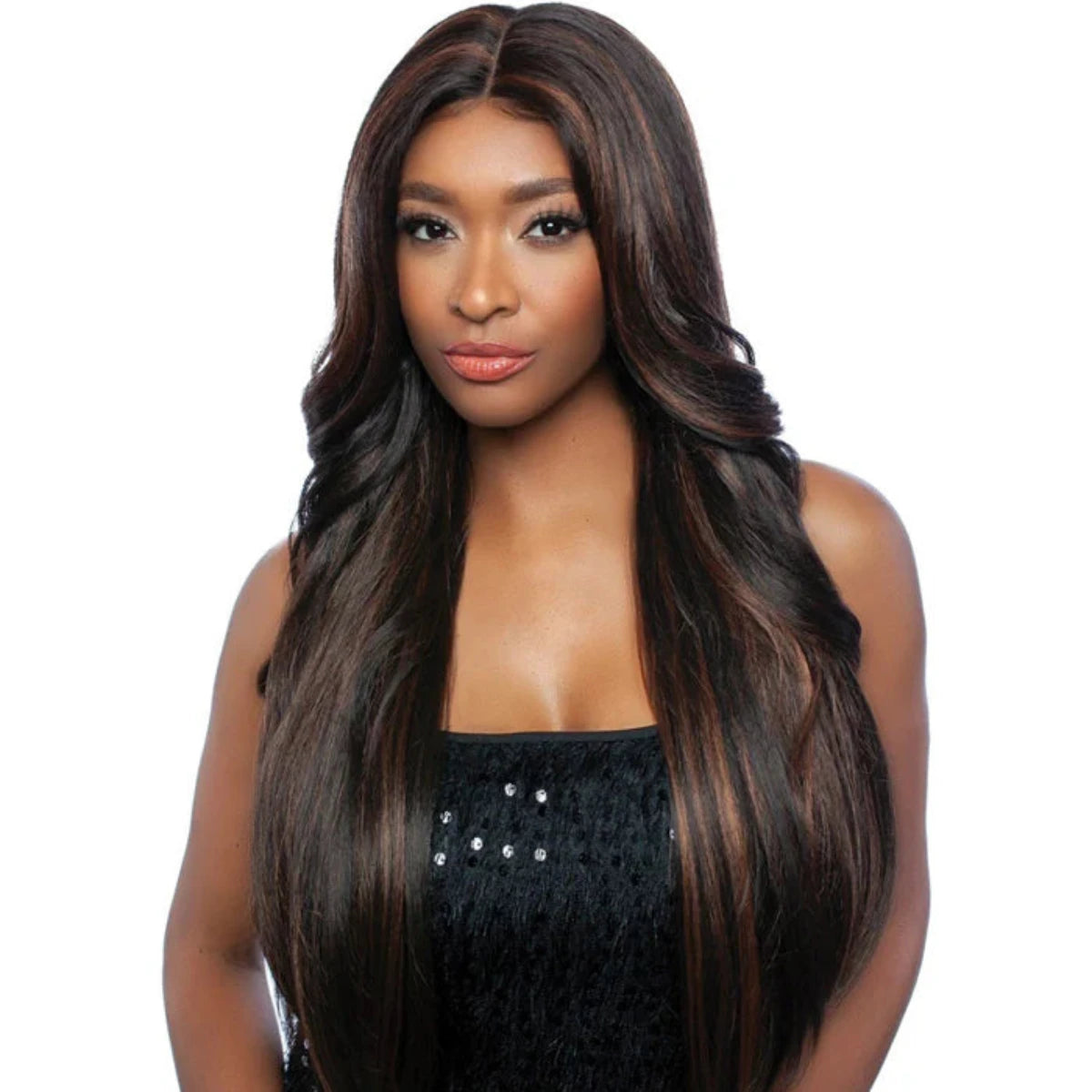 Mane Concept Red Carpet Glueless 4" Deep Part HD Lace Front Wig RCTD214 BRANDY