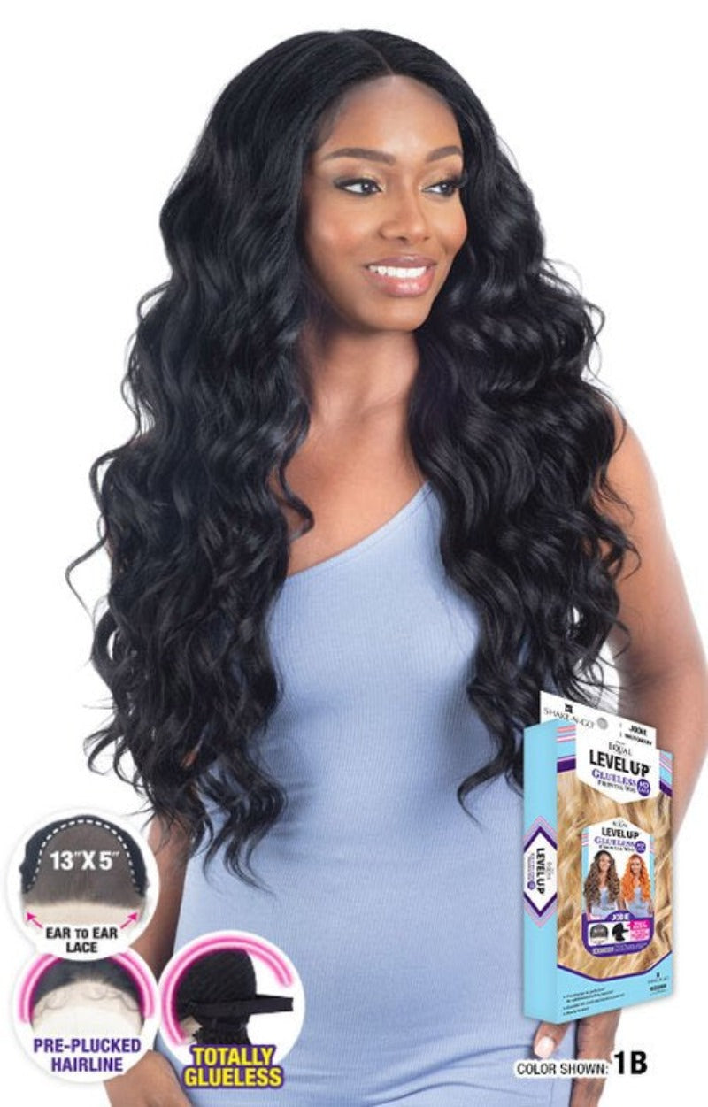 Shake N Go Equal Level Up Synthetic Hair Glueless 13X5 HD Lace Front Wig JODIE