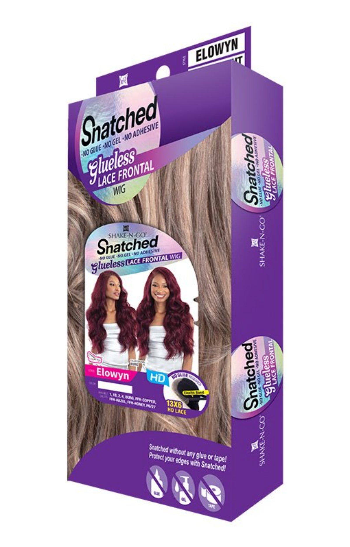 Shake N Go Snatched Glueless HD Lace Front Wig ELOWYN