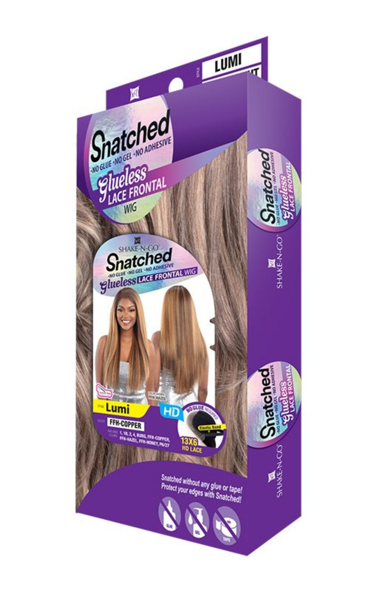 Shake N Go Snatched Glueless HD Lace Front Wig LUMI